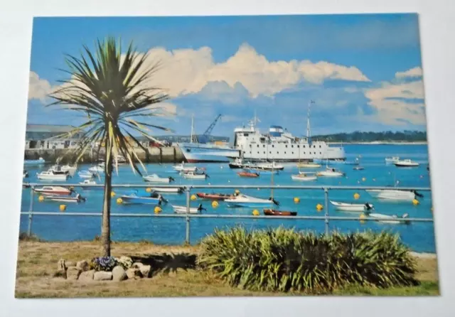 Scillonian 111 At St Mary's Harbour   Isles  Of Scilly   Postcard (Eu77