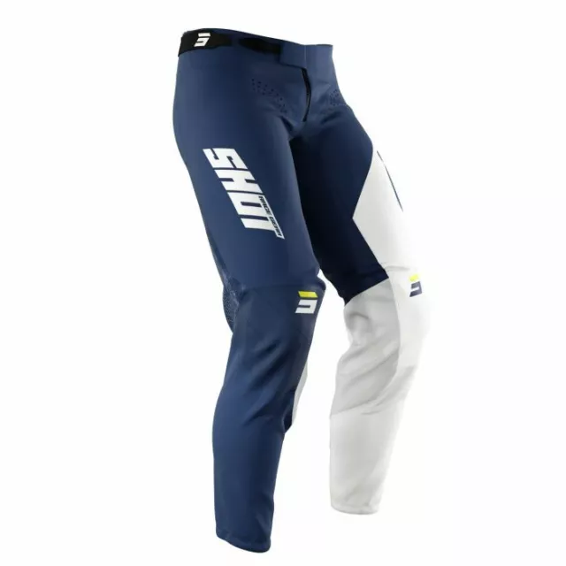 SHOT 2022 Aerolite Husqvarna Limited Edition Motocross MX Enduro Hose - Blau 2