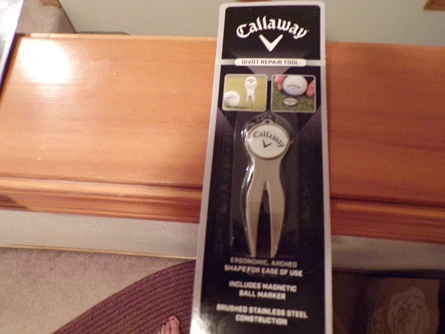 Callaway Divot Repair Tool Includes Magnetic Ball Marker