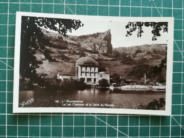 Xf125 CPA Circa 1939 Auvergne - Lake Chambon And Dent of / The Marsh