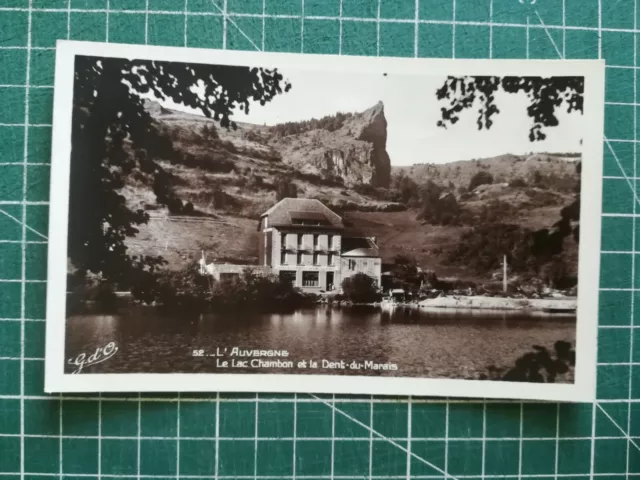 Xf125 CPA Circa 1939 Auvergne - Lake Chambon And Dent of / The Marsh