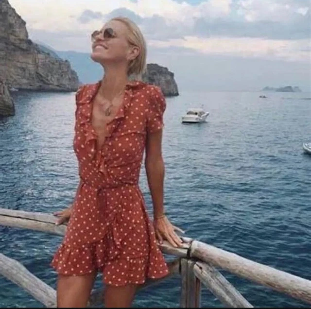 Monsoon liza hot sale spot dress
