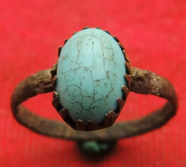 Ancient bronze ring Russian Empire 19th century