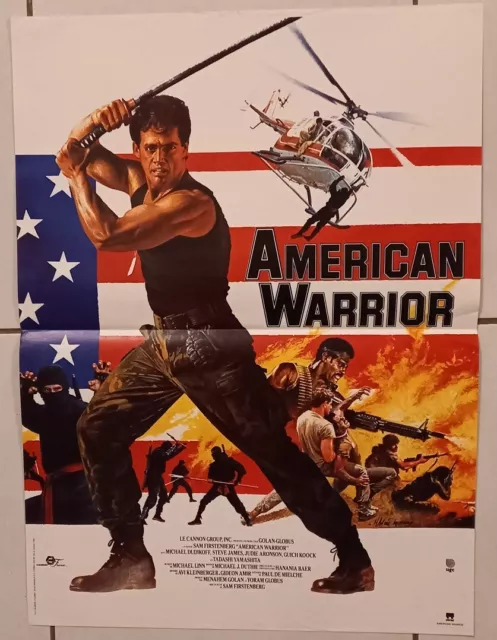 Affiche cinema American Warrior 1985