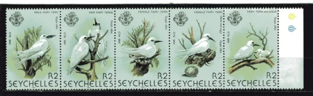 Vögel -Seychellen - 1981 Michel ZD 478 - 82 postfrisch