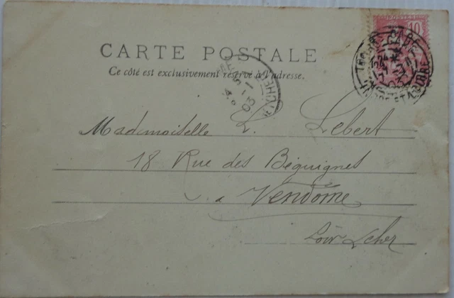 Chinon 37 CPA La Tour De Boissy And Valley Of La Vienna Good Condition 1903 2