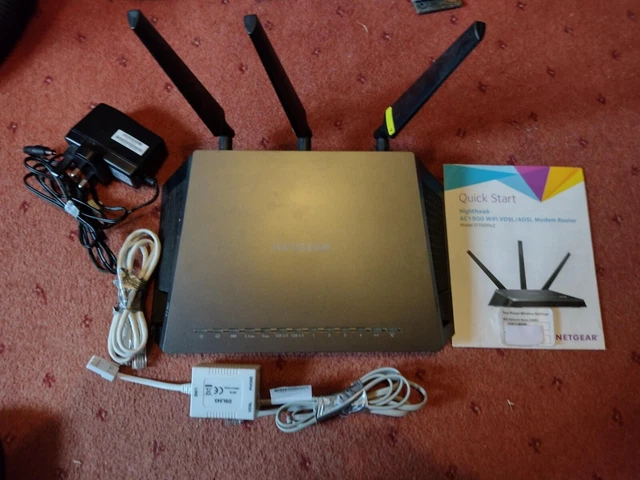 NETGEAR Nighthawk D7000v2 - AC1900 VDSL/ADSL Modem Router