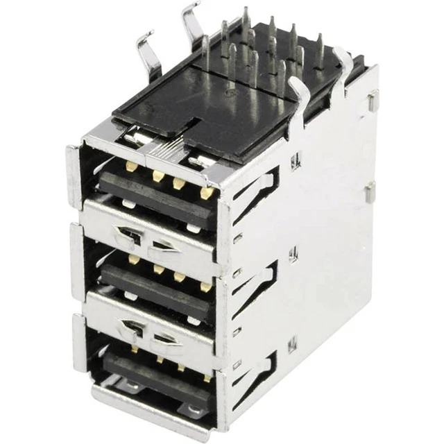 USB A femelle econ connect USBBU3A embase femelle horizontale 3 Ports 1 pc(s)