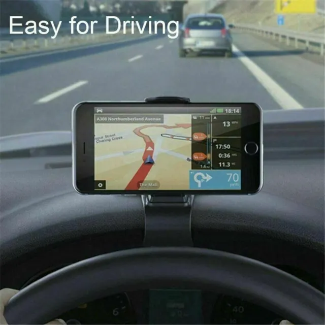 Universal Car Dashboard Mount Holder Stand HUD Design Cradle for Cell Phone GPS 3