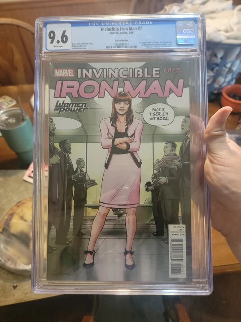 Invincible Iron Man #7 Variant First Cameo Appearance Riri Williams Ironheart NM