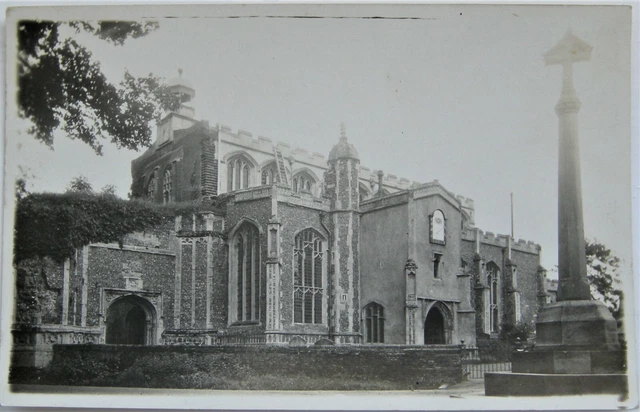 East Bergholt Church Photo Postcard Suffolk Photo H A Randall