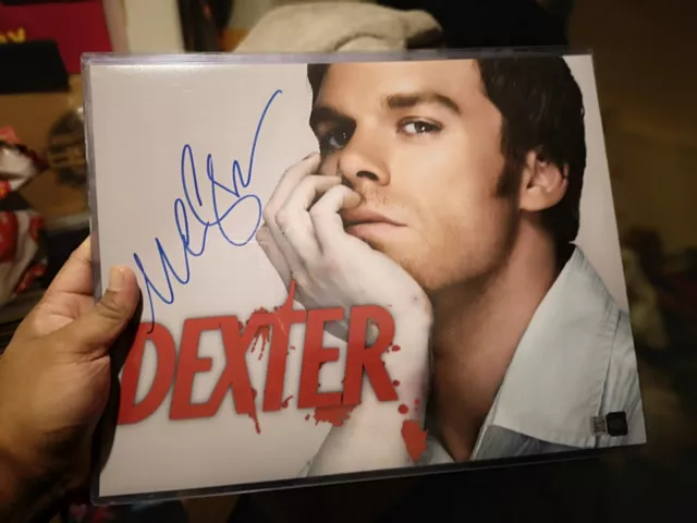 Michael C Hall Signed Dexter 11" x 14" Photo Horror Autograph  COA