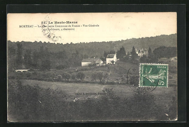 CPA Morteau, General View 1913