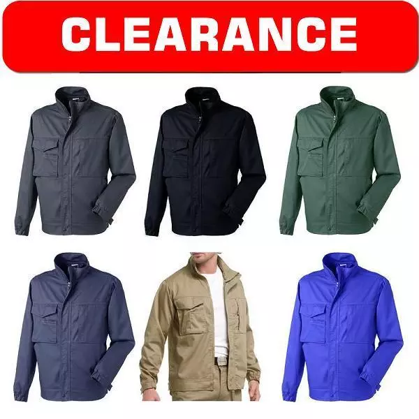 New Mens Classic Casual Jacket Coat Cargo Combat Harrington Bomber Summer