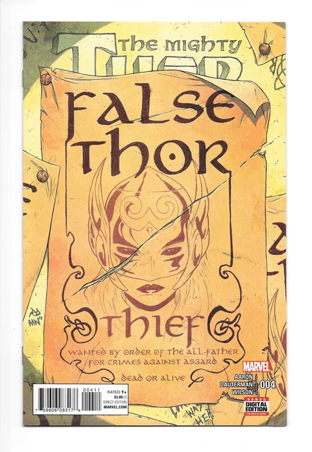 Mighty Thor #4 VF/NM 9.0 Marvel (Apr 2016) Jane Foster Thor Jason Aaron HOT BOOK