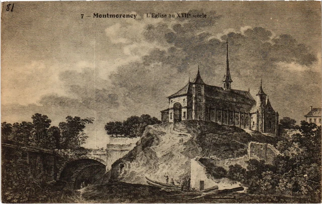 CPA Montmorency L'Eglise FRANCE (1330851)