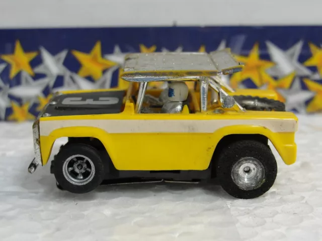 AFX Aurore Fente Voiture Ford Baja BRONCO Yellow