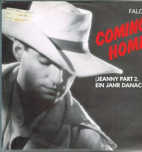 Falco – Coming Home (Jeanny Part 2, Ein Jahr Danach) 12"Single