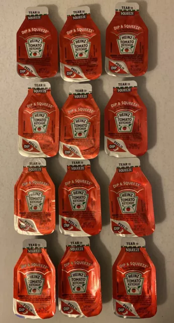 CHICK-FIL-A Sauce Bulk Lot OF 12  Packets - Ketchup, 1 DOZEN PACKETS FREE SHIP