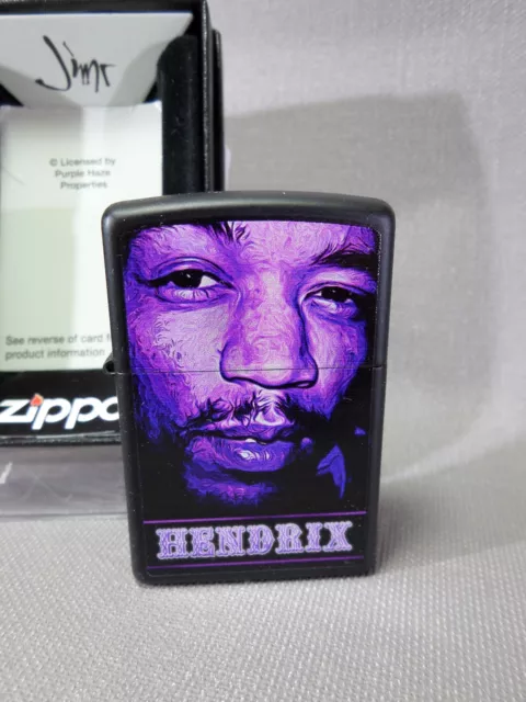 Zippo " Jimi Hendrix " Purple Haze - Nip - 602