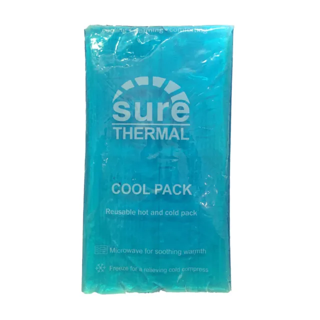 Sure Thermal Xl Re-Usable Gel Hot/Cold Heat Cool First Aid Microwave/Freeze Pack