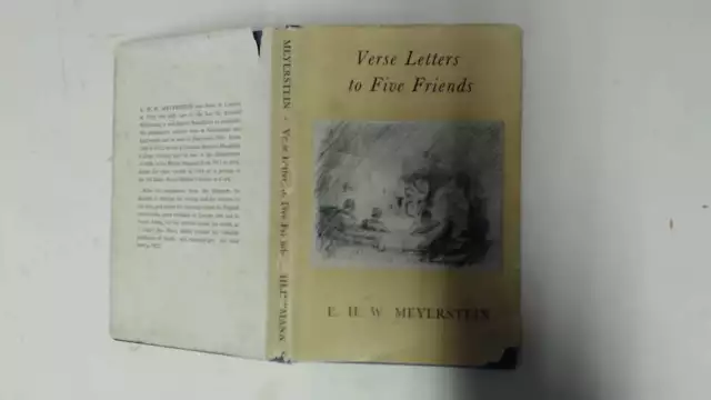 Versbriefe an fünf Freunde - Meyerstein, Edward Harry William 1954-01-01 Hei