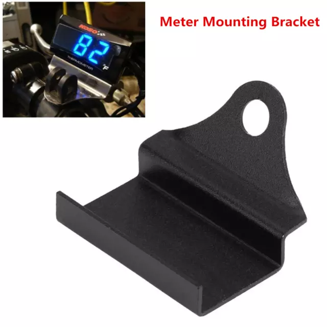 Universal Motorcycle CNC Water Temp Meter Voltmeter Tachometer Mounting Bracket