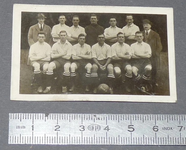 Football Cigarettes Card Chums 1922 Team Preston North End English League D1