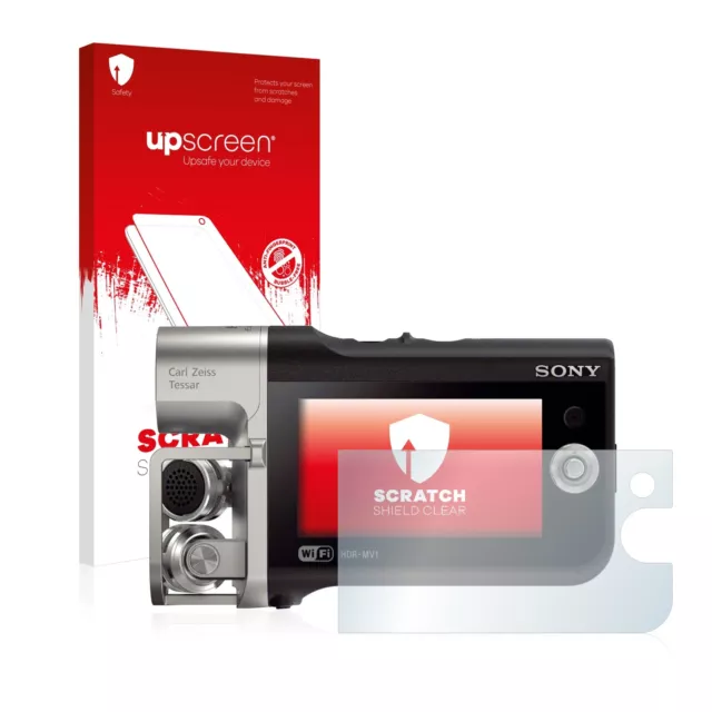 Proteggi schermo upscreen per Sony HDR-MV1 protezione schermo pellicola schermo trasparente