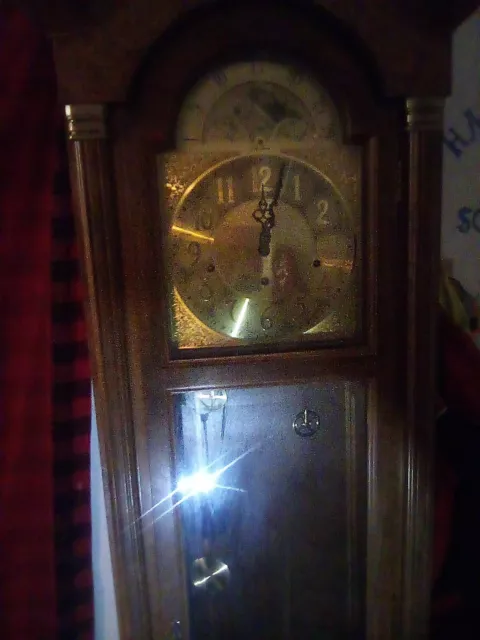 Vintage Seth Thomas Grandfather Clock