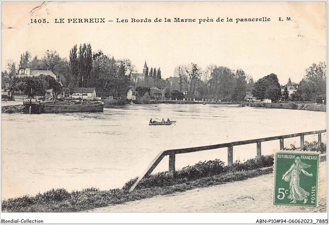 ABNP10-94-0872 - LE PERREUX - les bords de la marne - pres de la passerelle