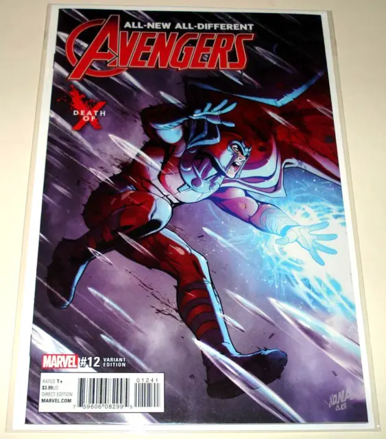 ALL-NEW ALL-DIFFERENT AVENGERS # 12 Marvel Comic (2016) NM "DEATH OF X"  VARIANT