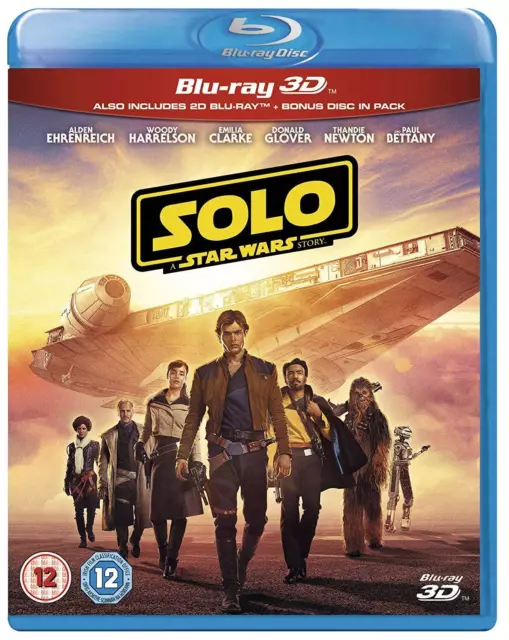 Solo: A Star Wars Story [3D Blu-ray] [2018] [Region Free]