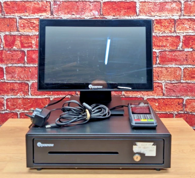 EPOS NOW PRO-C15W POS Terminal System + Verifone P400 Plus Card Reader ...
