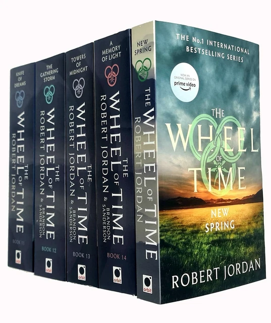 ROBERT JORDAN THE Wheel of Time Collection 5 Books Set Series 3 Robert Jordan £44.99 PicClick UK ROBERT JORDAN THE Wheel of Time Collection 5 Books Set Series 3 Robert Jordan £44.99 PicClick UK