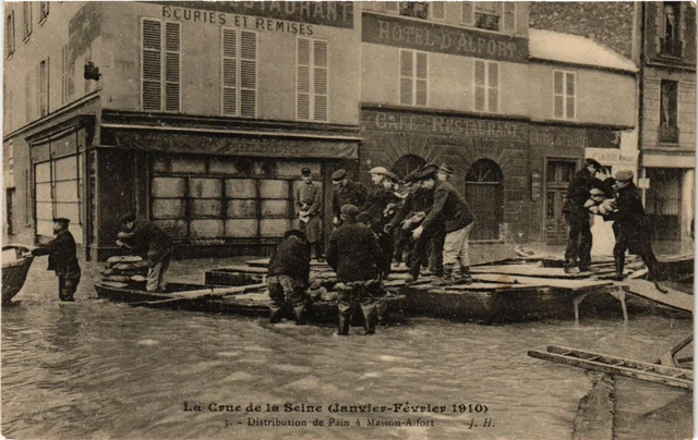CPA La Crue de la Seine (275476)