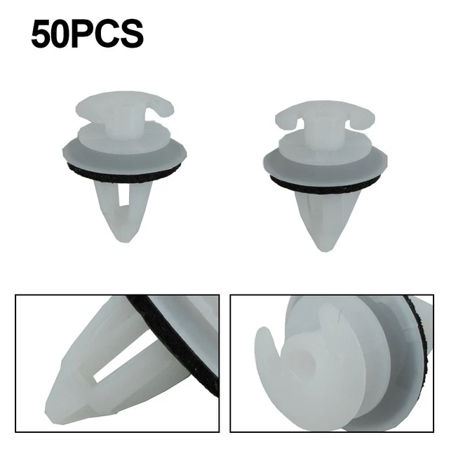 Lot De 50 Clips De Fixation Plastique 3B0868243 Pour Panneau Porte Voiture VW Golf MK4 Bora