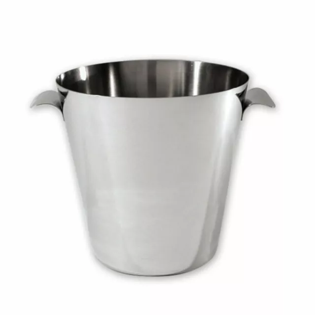 NEW STAINLESS STEEL WINE BUCKET 18/8 Ice Champagne Cooler