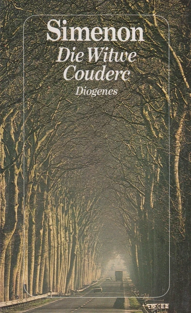 Buch: Die Witwe Couderc, Roman. Simenon, Georges, 1991, Diogenes, detebe