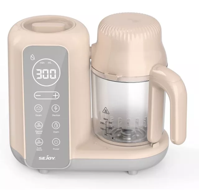 Baby Food Maker, Multi-Function Baby Food Processor, Steamer Puree Blender, Auto
