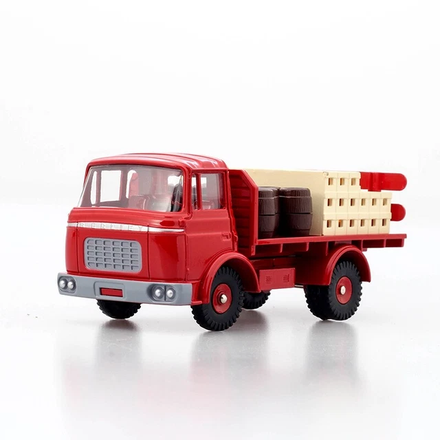 Dinky Toy 588 Plateau Brasseur Berliet GAK Camion Jaune Moulé sous