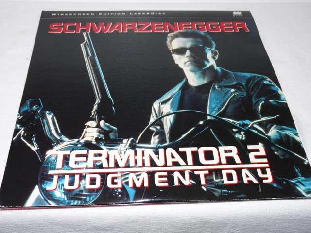 LaserDisc Terminator 2 Judgment Day Arnold Schwarzenegger