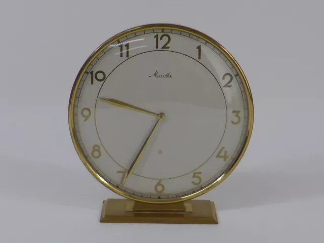 Reloj de mesa de latón peaje vintage para decoración o manitas (09)