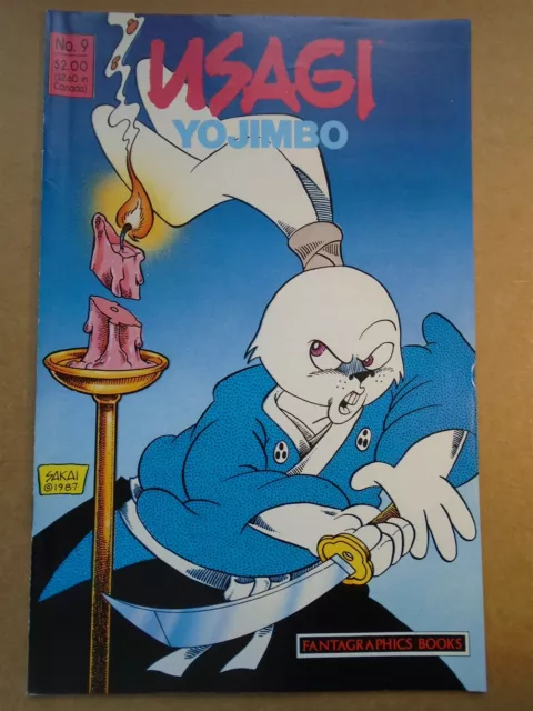 USAGI YOJIMBO #9 Stan Sakai Fantagraphics 1988 VF/NM
