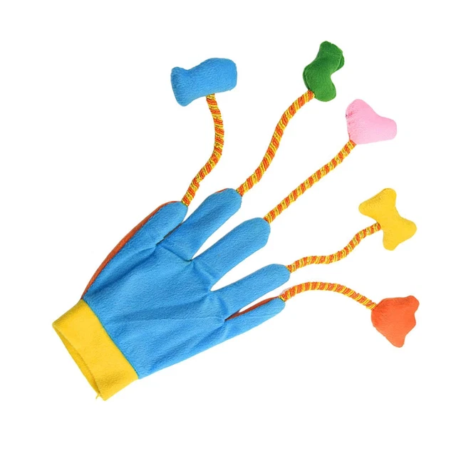 Chat Teaser Gants Jouet pour chat interactif pour animaux de compagnie pour