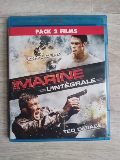 blu ray the marine l'integrale 1+2 pack 2 films complet fr proche neuf 2 cd