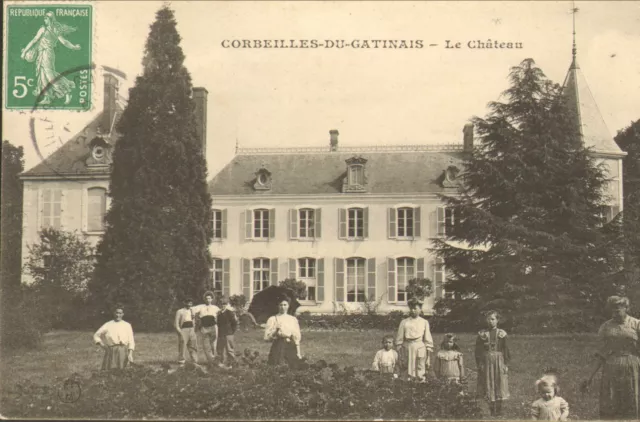 45 Corbeilles-Du-Gatinais Carte Postale Le Chateau