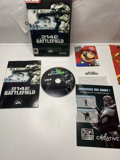 pc dvd-rom 2142 battlefield Vf Tbe