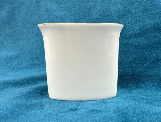 Royal Worcester England Bone China Toothpick Holder Floral Design 3