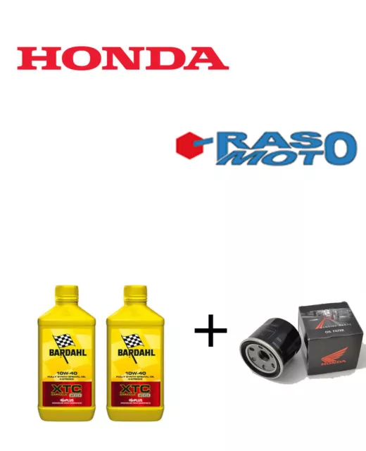 kit Tagliando 2Lt Bardahl 10W-40+Filtro Olio Honda NSS Forza ABS NF04B 300